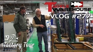 G. Loomis Factory Tour w. Jared Lintner Part 1  Rod Blanks  TW VLOG #277