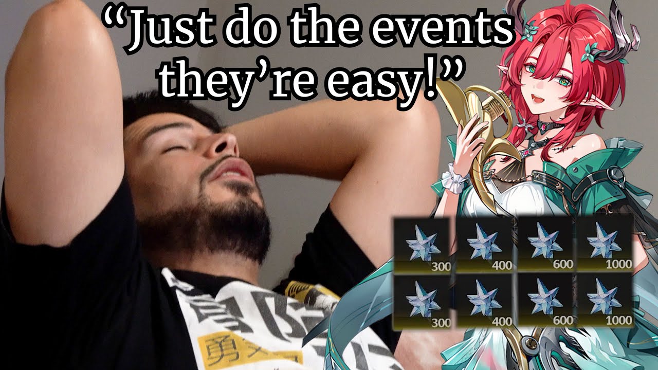 How it feels to be Free to Play in Gacha games