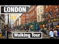 4K City Walks: London - Soho to Holiday Inn Express  - Virtual Walk Walking Treadmill Video