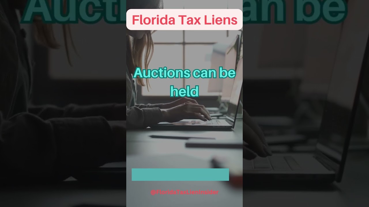 Florida Tax Liens: Online or In-Person Auctions for Tax Liens