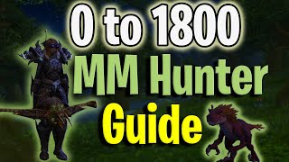 0 to 1800 MM Hunter -  WoW Dragonflight Solo Shuffle Guide