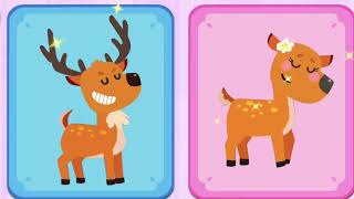 Little Panda Animal Family | Mr Sika Deer daily life of animal familie | BabyBus Games screenshot 5