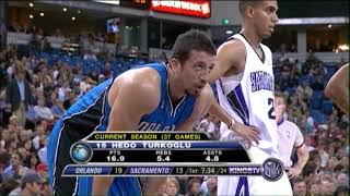NBA: 2008-09 regular season - Magic vs Kings (Martin 30 pts)