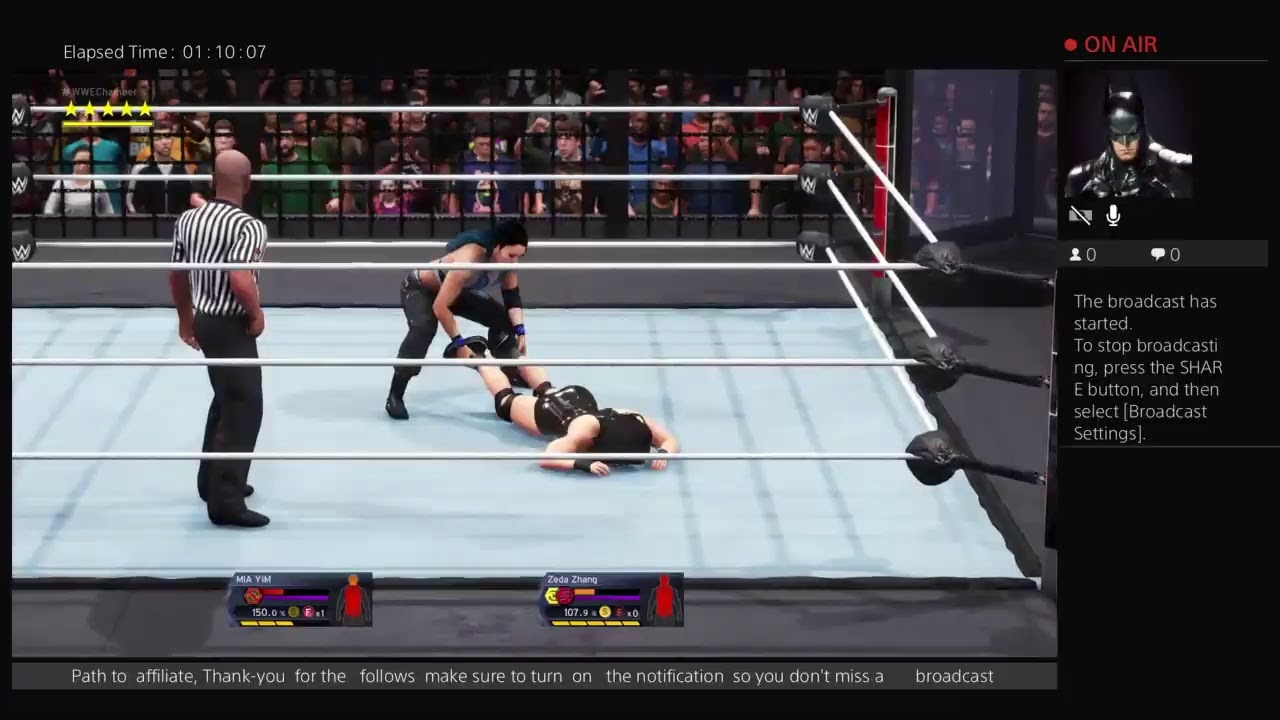 WWE2K20 Elimination  Chamber   :Twitch  Bae PumkinWU Defends her Titles