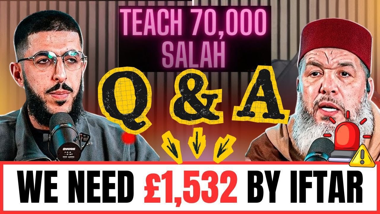 WE NEED £1532 BY IFTAR!!
