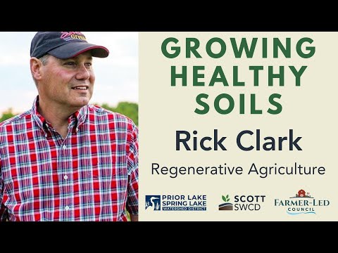 Rick Clark Talks No-Till and Cover Crops at Scott SWCD's Growing Healthy Soils event