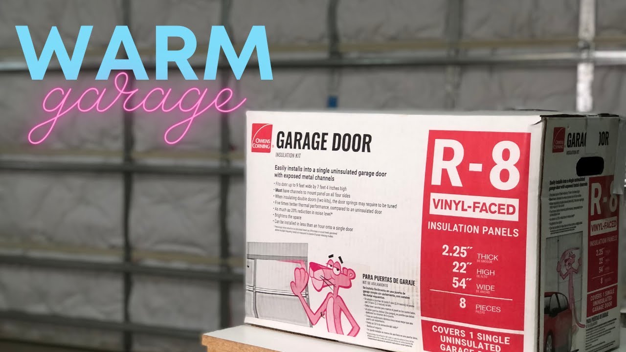 Garage Door Insulation Kit 8' x 8