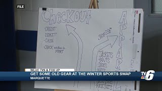WATCH: Winter Sports Swap supports Marquette Mountain Racing Team