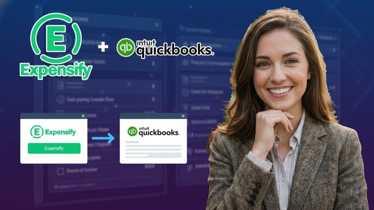 Wie man Expensify mit QuickBooks Online synchronisiert (2026) - YouTube