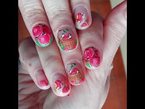 Apples and birds nails #Arte #art #micropittura #pitturaacrilica #acrilici #dipinti