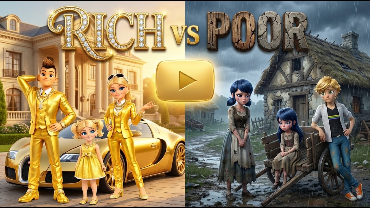 😭 POOR MARINETTE'S FAMILY vs. RICH CHLOE'S FAMILY! 🤑