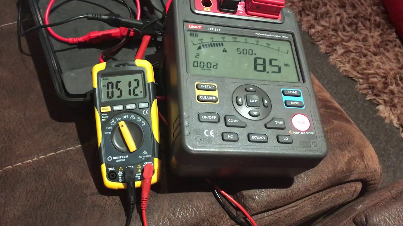 Ut 511 insulation test