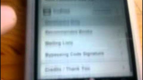 Jailbroken iOS 4.3 on iPod Touch 4g