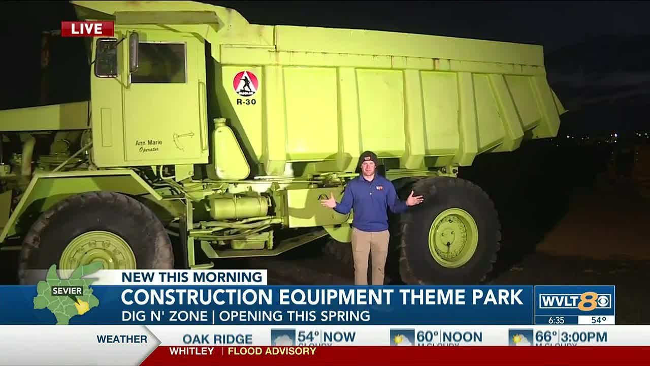 Unique theme construction theme park to open in Sevier County this spring YouTube