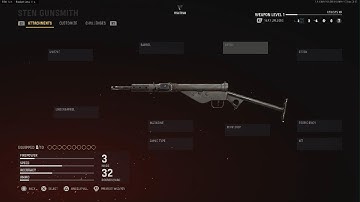 VANGUARD - All SMG Attachments ~ STEN