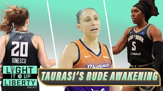 Diana Taurasi and the Phoenix Mercury lose in finals seconds against New York Liberty