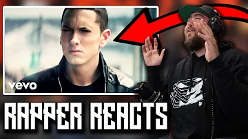 RAPPER REACTS to Eminem - Not Afraid (Official Music Video)