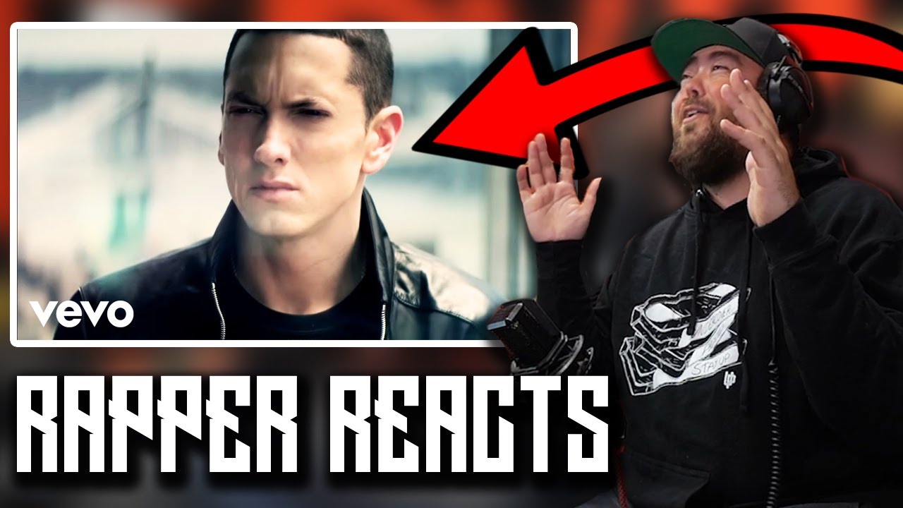 RAPPER REACTS to Eminem - Not Afraid (Official Music Video) - YouTube