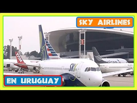 Sky Airlines began operations in Uruguay.