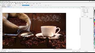 virall........ cara disain kata2 kopi yg mudah