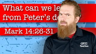 Celebrity What can we learn from Peter’s denial? - Mark 14:26-31 Profile