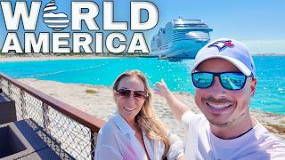 Our FIRST Time in Ocean Cay on MSC's NEWEST Ship - The MSC World America | Cruise Vlog 2026