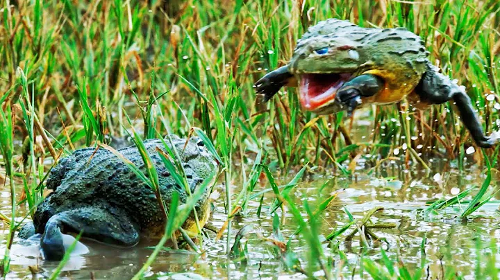 Bullfrog Battle Royale | The Mating Game | BBC Earth - DayDayNews