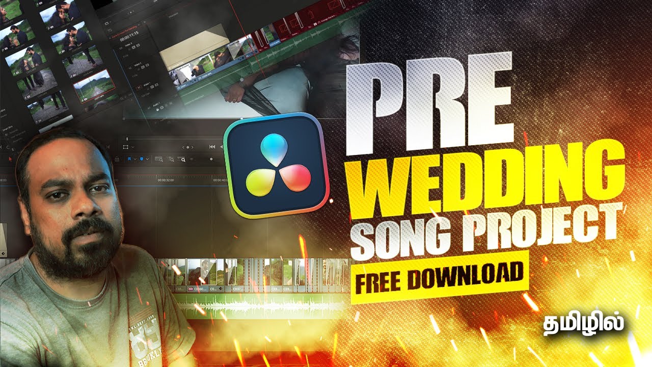 Pre wedding Song Project free download I Davinci Resolve Studio 19 I Edwin Vijayakumar