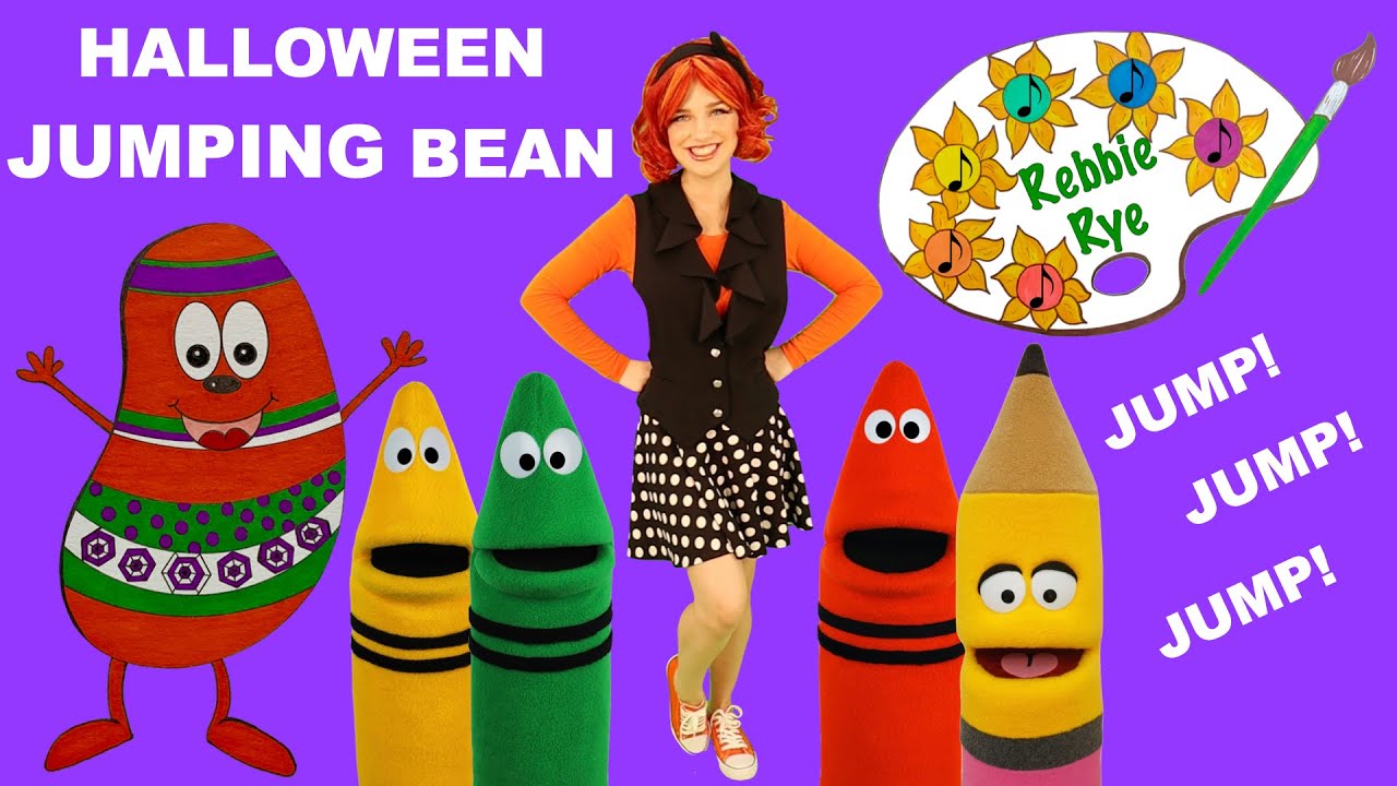 Rebbie Rye Rocks Halloween Jumping Bean By Rebbie Rye - YouTube