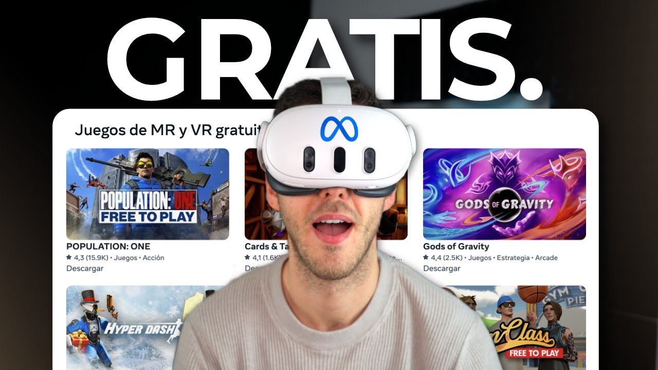 Mejores JUEGOS GRATIS para Meta Quest 3, 3s y 2 🔥 (2025) - YouTube