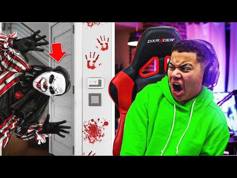 SCARIEST CLOWN PRANK ON MY LITTLE BROTHER (FT P2ISTHENAME)