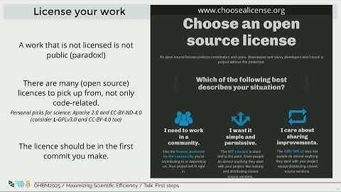 OHBM 2025 | Educational Course | Maximizing scientific efficiency | Part 2