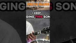 Delta Blues 🎸 Emotional Blues Guitar Solo   #Shorts #DeltaBlues #BluesSolo