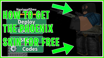 NEW HOW TO GET PHOENIX SKIN IN ARSENAL FOR FREE (CODE)