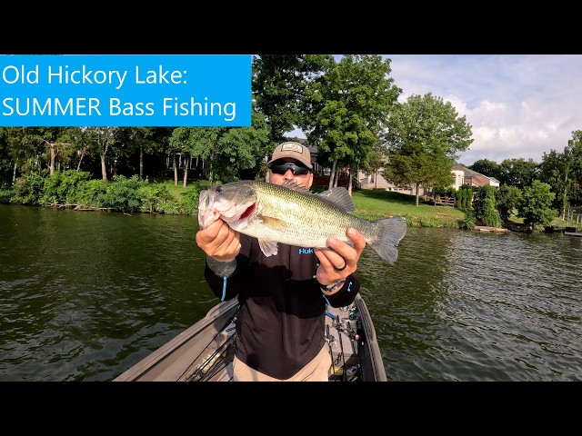 best fishing lure to use on old hickory lake tn Old Hickory Lake: SUMMER Bass Fishing