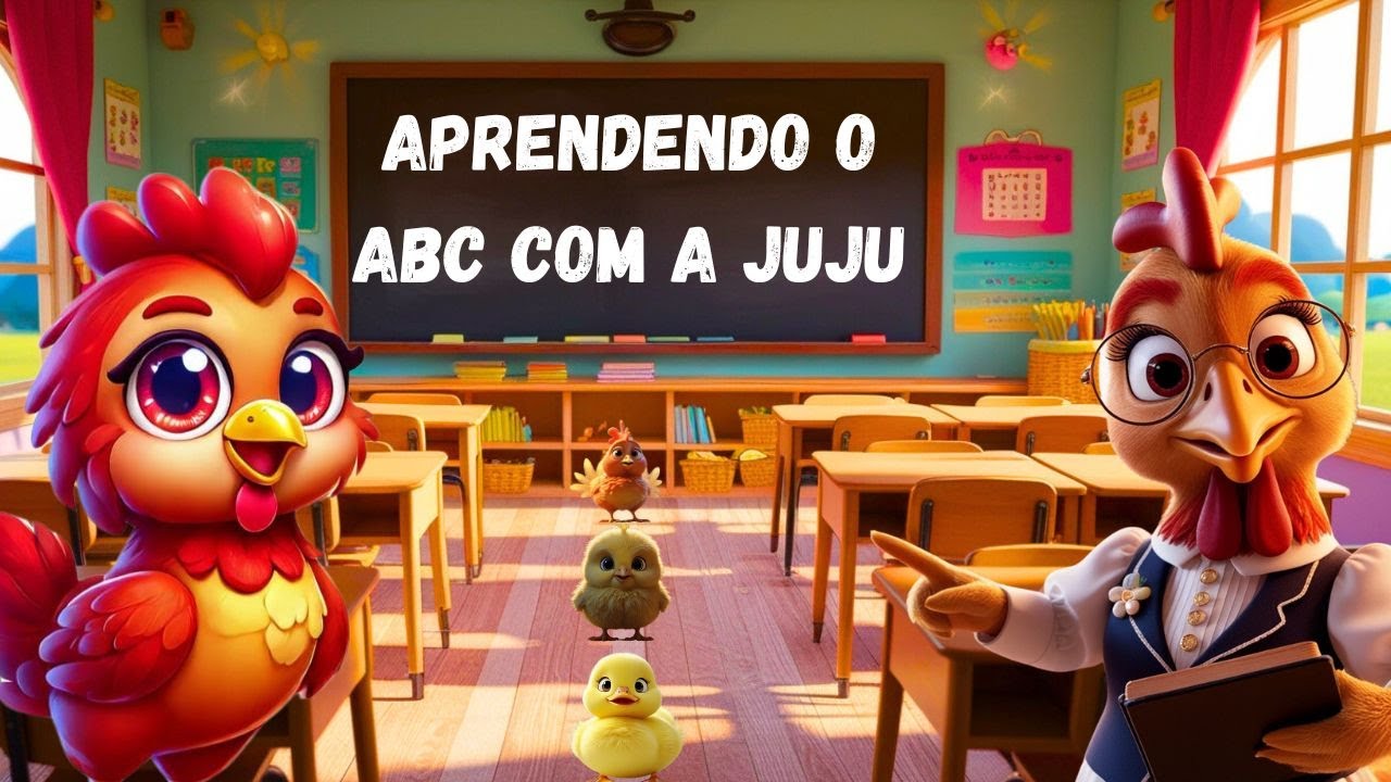 🐔 CLIPE - APRENDENDO O ABC COM A JUJU - YouTube