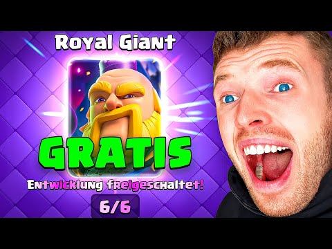 😱🚨EILMELDUNG: GRATIS EVO für JEDEN! (So geht's) | Clash Royale Deutsch