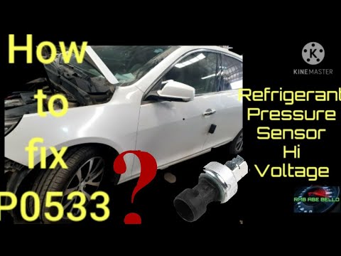 How to Fix P0533? Refrigerant Pressure Sensor Hi Voltage