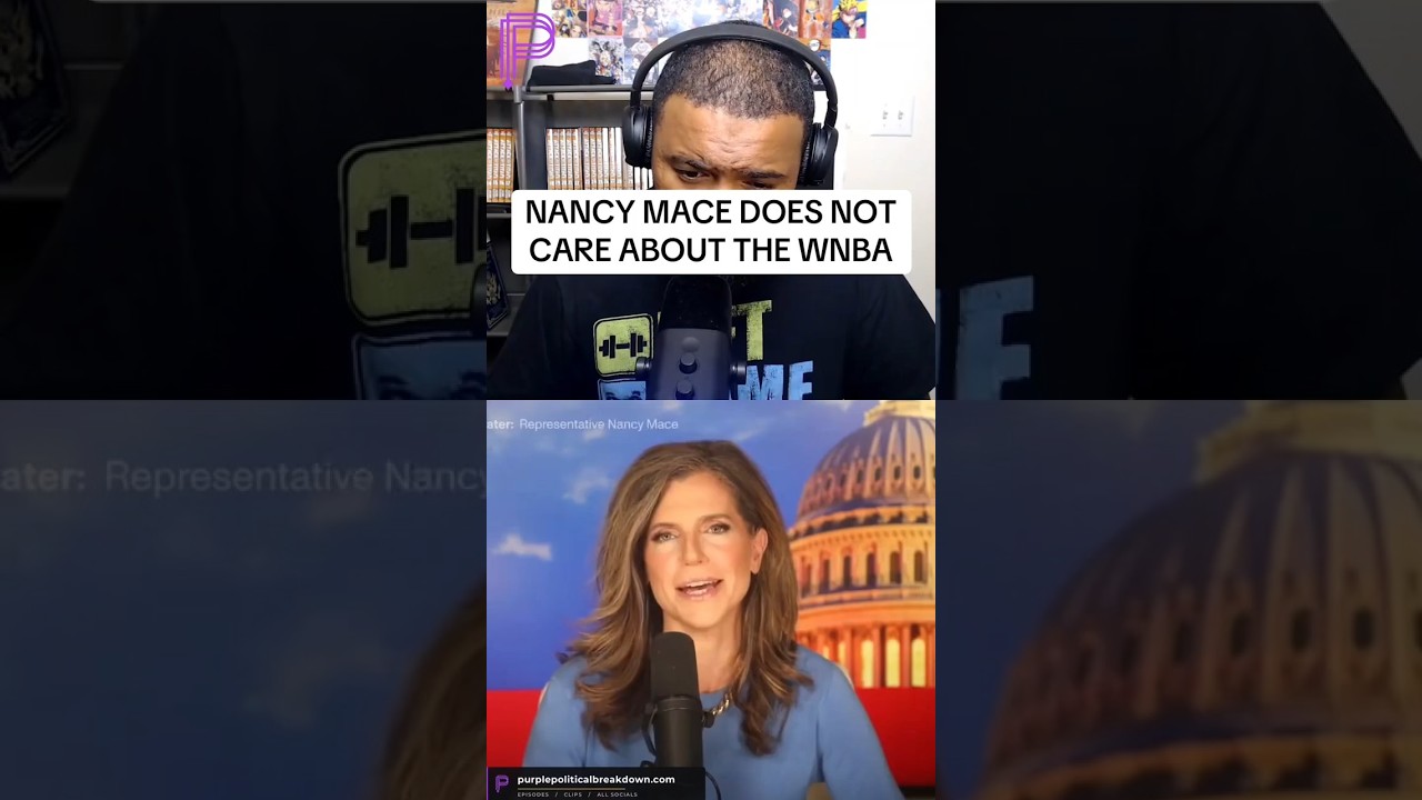 NANCY MACE DOES NOT CARE ABOUT THE WNBA #donaldtrump #politicalnews #jubilee #politicaldebate