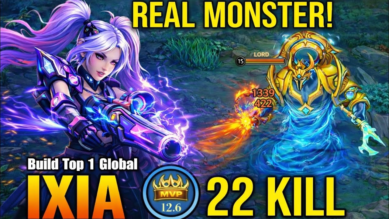 Ixia monster 💀 build Hard carrying 🔥 