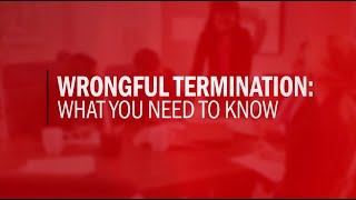 What you Need to Know About Wrongful Termination in Ontario, Canada.