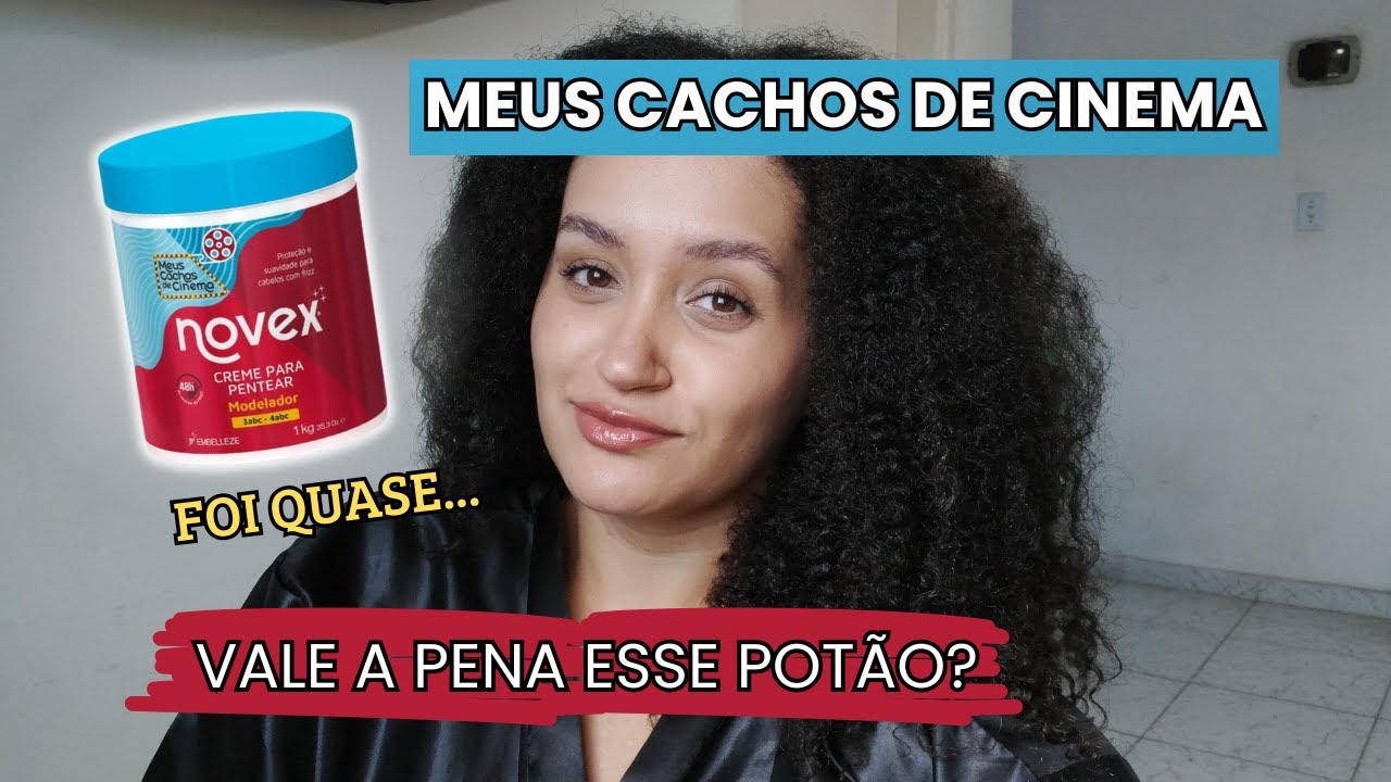 CREME PARA PENTEAR NOVEX MEUS CACHOS DE CINEMA