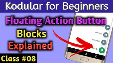 #08 | How to use Floating Action Button in Kodular | Android Developement Tutorials In Telugu