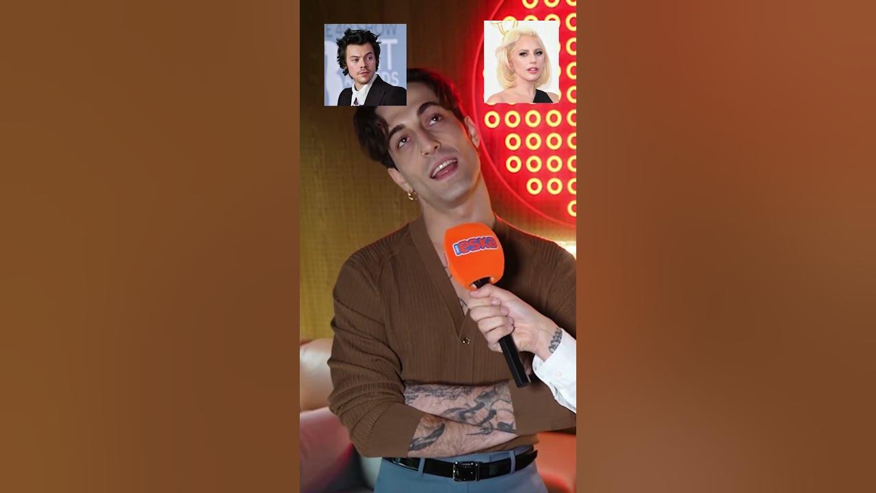 damiano being put on the spot to choose favorite artists is everything! 😍🎤