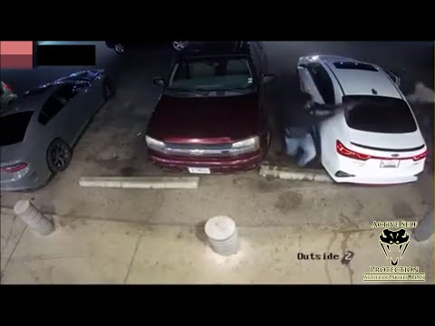Scary, Chaotic Shootout Caught On Camera