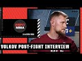 Alexander Volkov breaks down win vs. Jairzinho Rozenstruik at #UFCVegas56 | ESPN MMA