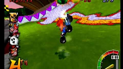 CTR Crash Team Racing: Arcade: Coco Park: Single: Hard: 5 Laps [Race Time] - PS1