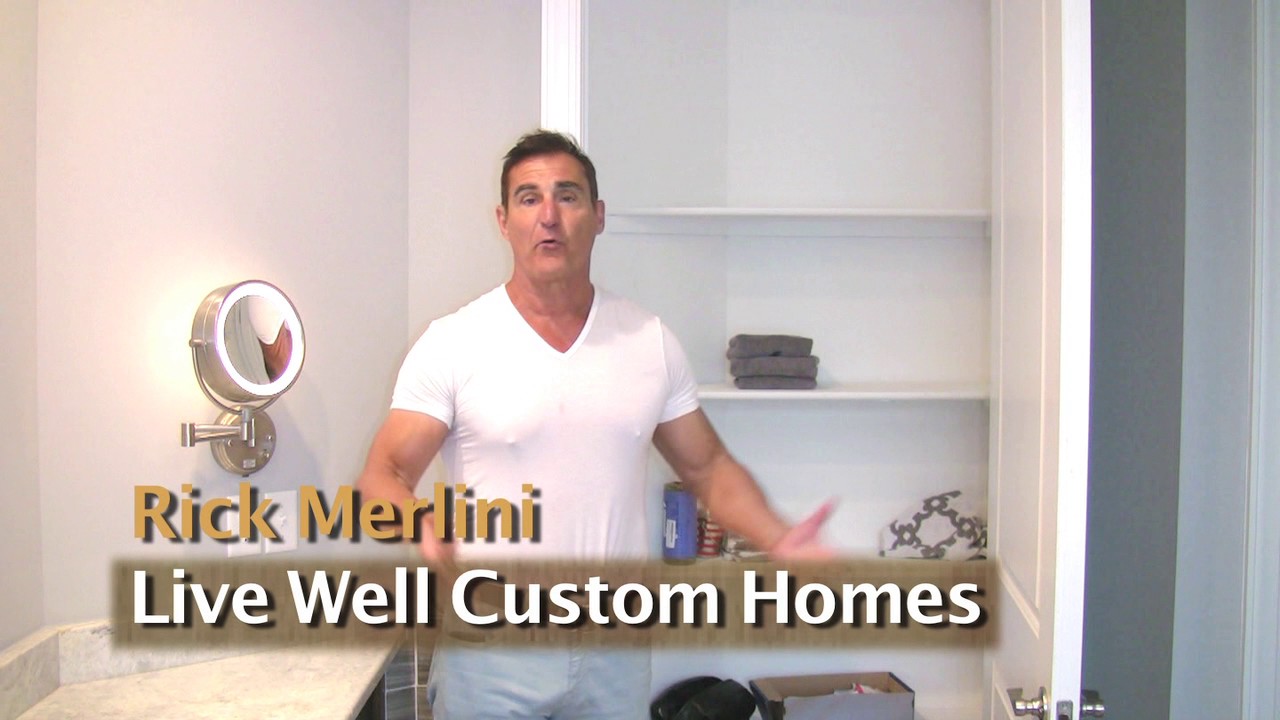 Design Tips with Rick Merlini:  Bathrooms with Better Livability.