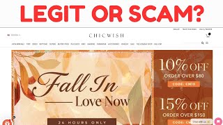 Chicwish Reviews - Is Chicwish Legit Or Scam?