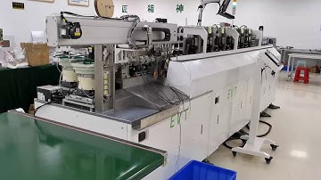 Automatic cable both sides crimping and connector insertion machine